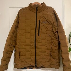 Marmot men’s winter jacket. Mustard color. Size XL. 700 fill.